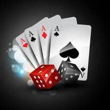 Casino-style game lobby with slots and live dealer options